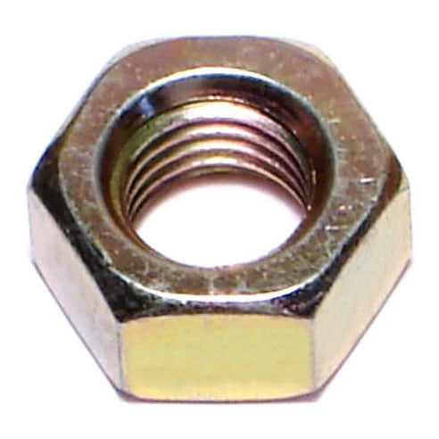 Monster Fastener Zinc Plated Grade 8 Steel Fine Thread Hex Nuts