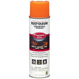 Industrial Choice Precision Line Marking Spray Paint (Flat Fluorescent Orange)