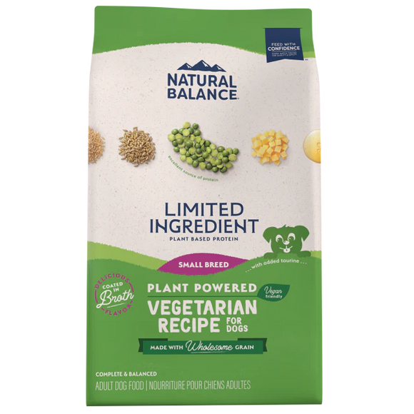 Natural Balance Limited Ingredient Vegetarian Small Breed Recipe Dry Dog Food