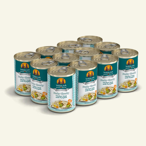 Weruva Funky Chunky Chicken Soup Canned Dog Food