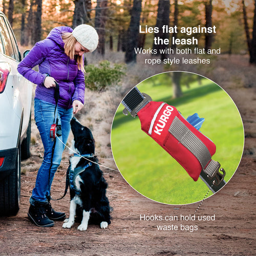 Kurgo Duty Bag - Dog Poop Bag Dispenser (15 Waste Bags)