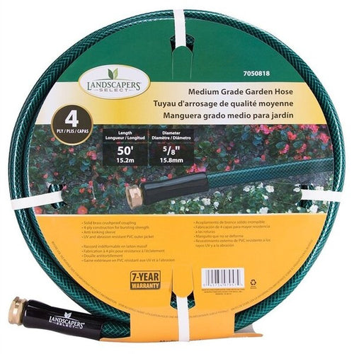 Landscapers Select Hose Med Duty 4Ply (5/8 X 50')