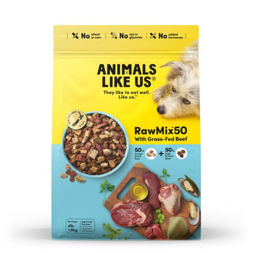 Animals Like Us RawMix50™ with Grass-Fed Beef for Dogs (12 oz)