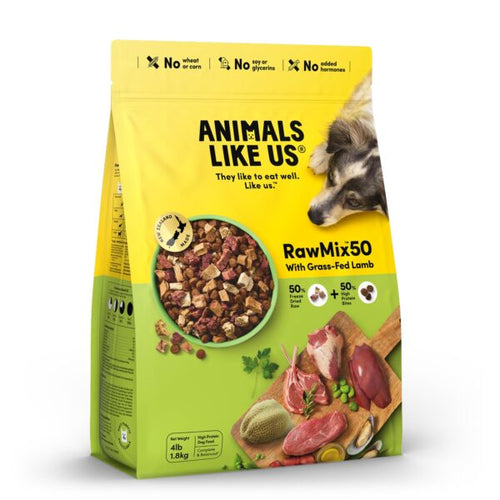 Animals Like Us RawMix50™ with Grass-Fed Lamb for Dogs (12 oz)