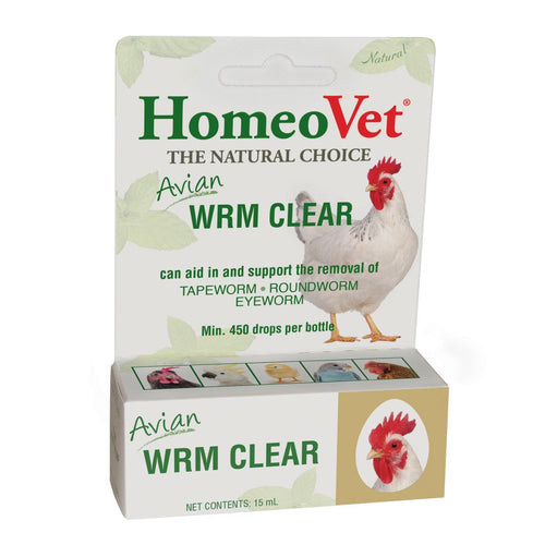 HomeoPet Avian Worm Clear Dewormer