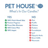 Pet House Snow Cone Candle