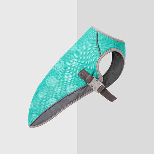Canada Pooch Chill Seeker Cooling Dog Vest Wet Reveal