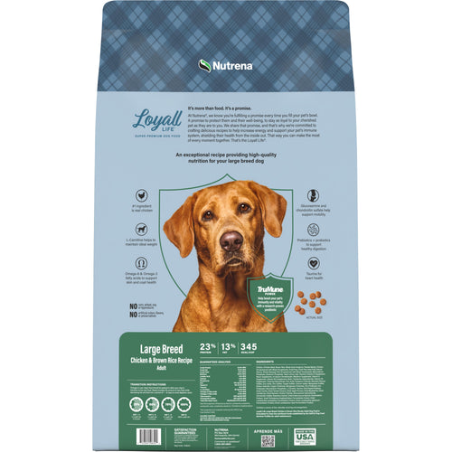 Nutrena®Loyall Life® Large Breed Chicken & Brown Rice Recipe Adult Dog Food