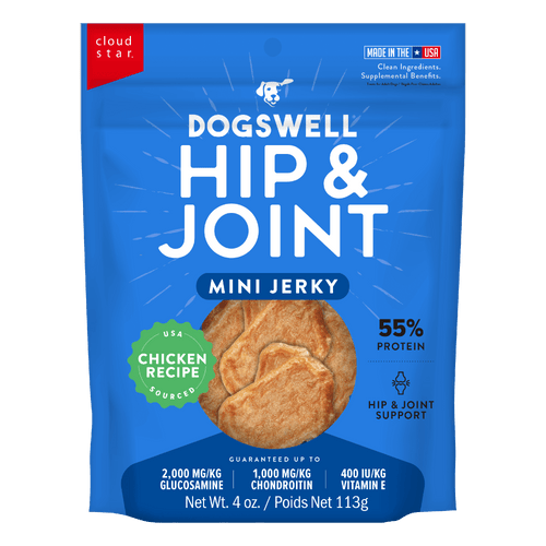 Dogswell Hip & Joint Chicken Mini Jerky Dog Treats