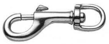 Baron Swivel Eye Bolt Snaps 3/8 in. Dia. x 2-5/8 in. L