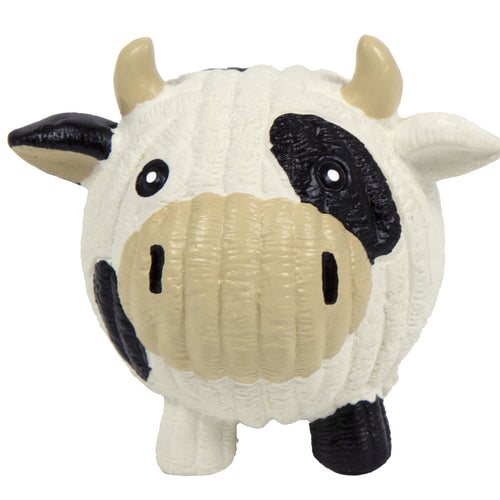 HuggleHounds Ruff-Tex® Bucket of Latex Balls Dog Toys, 10 Pack, Small