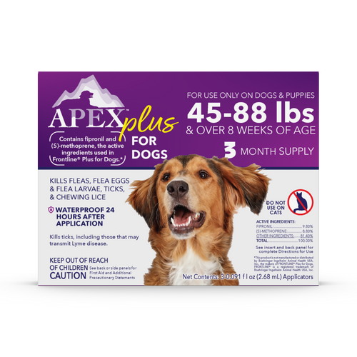 Apex™ Plus for Dogs 45-88 lbs