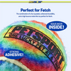 Petsport 70355 Tie Dye Squeak Ball 4 1-Pack Dog Toys