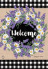 Briarwood Lane Lavender and Daisies Spring Garden Flag