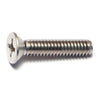 Monster Fastener 18-8 Stainless Steel Phillips Flat Head Machine Screws