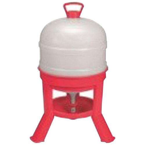 LITTLE GIANT DOME WATERER PLASTIC (5 GAL, RED)