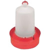 LITTLE GIANT DEEP BASE POULTRY WATERER (3 GAL, RED)