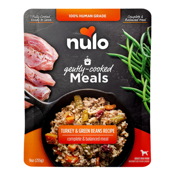 Nulo Gently-Cooked Meals Turkey & Green Beans Recipe (9 oz)