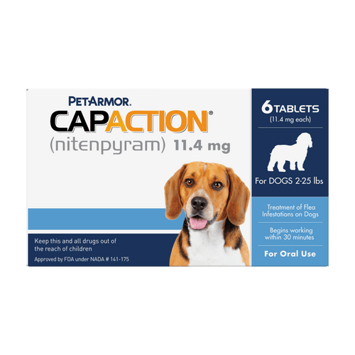 Petarmor Capaction Fast Acting Oral Flea Treatment for Small Dogs Pennington NJ Rosedale Town Country