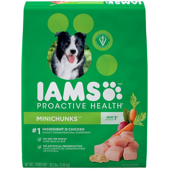 Iams ProActive Health Adult MiniChunks Dry Dog Food