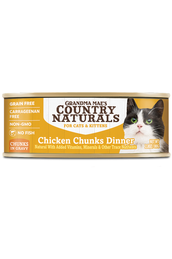 Grandma Mae's Country Naturals Chicken Chunks in Gravy