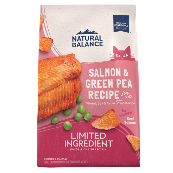 Natural Balance Limited Ingredient Grain Free Salmon & Green Pea Recipe Cat Food