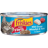 Friskies Prime Fillets with Ocean Whitefish and Tuna in Sauce Canned Cat Food