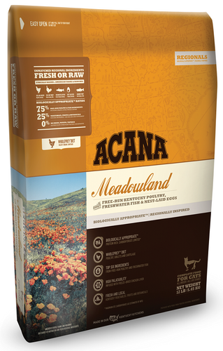 ACANA Regionals Meadowland Formula Cat and Kitten Grain Free Dry Cat Food