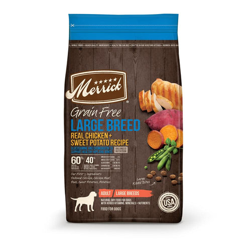 Merrick Grain Free Large Breed Real Chicken and Sweet Potato Dry Dog Food Pennington NJ Rosedale Town Country