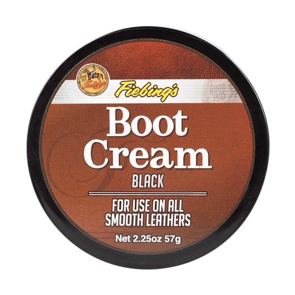 Fiebing’s Boot Cream Polish (2.25oz, Dark Brown)