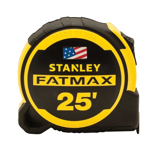 Stanley Black & Decker Tape Measure (Yellow/Black, 25 Ft)