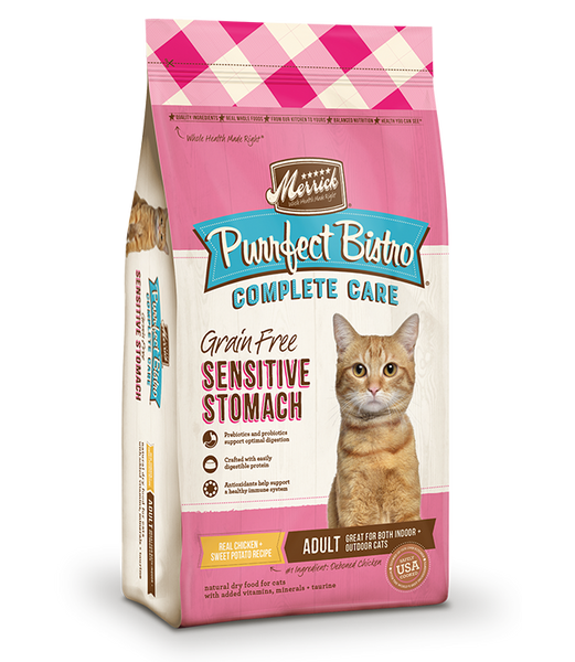 Purrfect Bistro Complete Care Sensitive Stomach Recipe Dry Cat Food ...