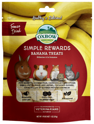 Oxbow Simple Rewards Banana Treats