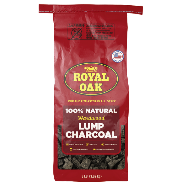 Royal Oak® 100% All Natural Hardwood Lump Charcoal (8 Lb)