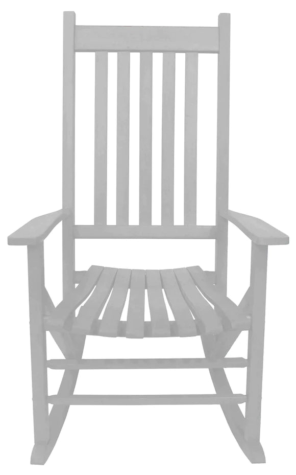 Leigh Country Heartland White 5 Slat Classic Rocker