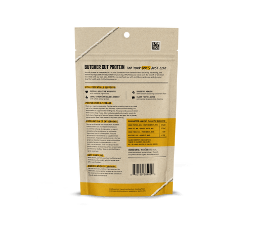 Vital Essentials Freeze Dried Raw Duck Bites Dog Treats