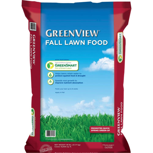 FALL LAWN FOOD WITH GREEN SMART